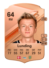 Kasper Lunding Rare 64 OVR