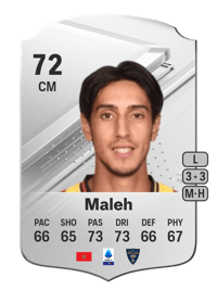 Youssef Maleh Rare 72 OVR
