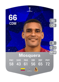 Fabián Mosquera CONMEBOL Sudamericana 66 OVR