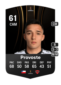 Branco Provoste CONMEBOL Libertadores 61 OVR