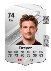 Anders Dreyer Rare 74 OVR