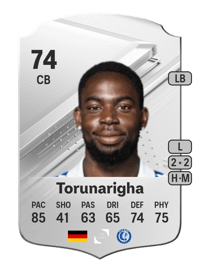 Jordan Torunarigha Rare 74 OVR