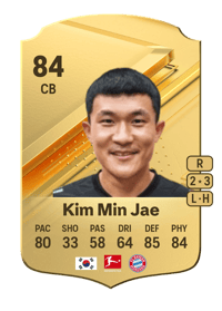 Kim Min Jae Rare 84 OVR