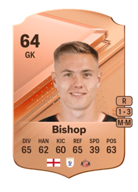 Nathan Bishop Rare 64 OVR