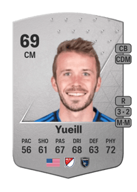 Jackson Yueill Common 69 OVR