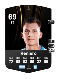 Nicolás Reniero CONMEBOL Libertadores 69 OVR