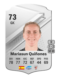 Mariasun Quiñones Rare 73 OVR