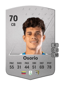 Yordan Osorio Common 70 OVR