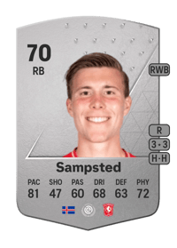Alfons Sampsted Common 70 OVR