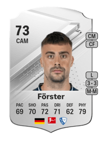 Philipp Förster Rare 73 OVR