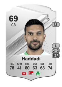 Oussama Haddadi Rare 69 OVR