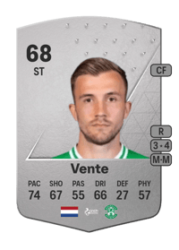 Dylan Vente Common 68 OVR