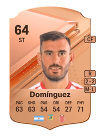 Alexis Domínguez Rare 64 OVR