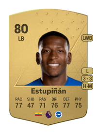 Pervis Estupiñán Common 80 OVR