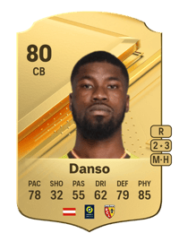 Kevin Danso Rare 80 OVR
