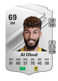 Abdulrahman Al Obud Rare 69 OVR
