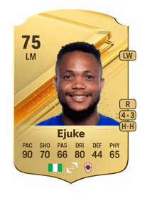 Chidera Ejuke Rare 75 OVR