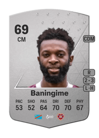 Beni Baningime Common 69 OVR