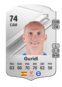Guridi Rare 74 OVR