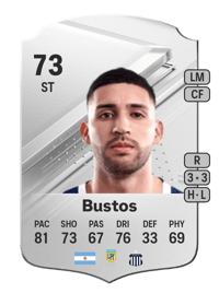 Nahuel Bustos Rare 73 OVR