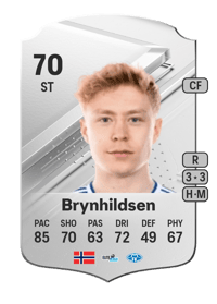 Ola Brynhildsen Rare 70 OVR