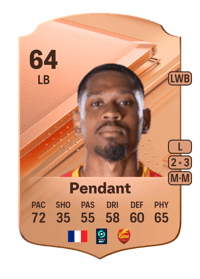 Jason Pendant Rare 64 OVR