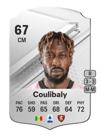 Mamadou Coulibaly Rare 67 OVR