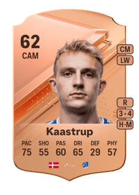 Magnus Kaastrup Rare 62 OVR