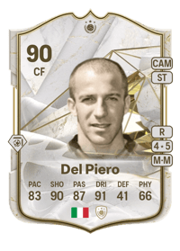 Alessandro Del Piero Icon 90 OVR