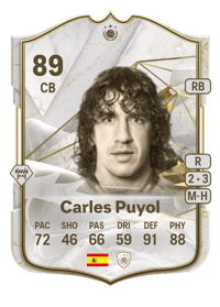 Carles Puyol Icon 89 OVR