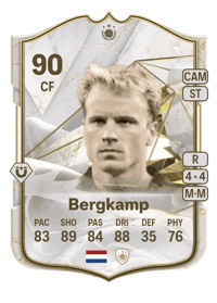 Dennis Bergkamp Icon 90 OVR