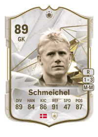 Peter Schmeichel Icon 89 OVR