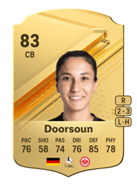 Sara Doorsoun Rare 83 OVR