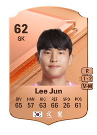 Lee Jun Rare 62 OVR