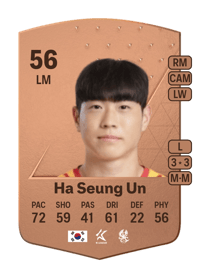 Ha Seung Un Common 56 OVR