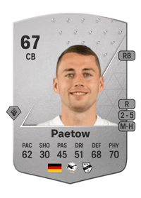 Torge Paetow Common 67 OVR
