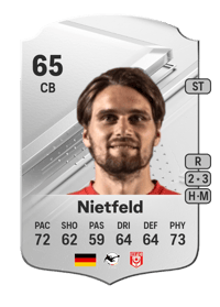 Jonas Nietfeld Rare 65 OVR