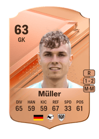 Tom Müller Rare 63 OVR