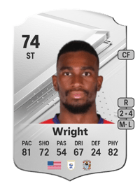 Haji Wright Rare 74 OVR