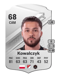 Sebastian Kowalczyk Rare 68 OVR
