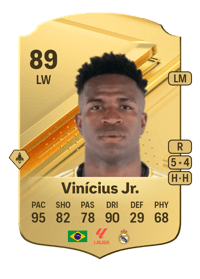 Vinícius Jr. Rare 89 OVR