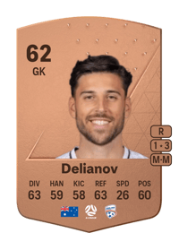 James Delianov Common 62 OVR