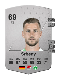 Dennis Srbeny Common 69 OVR