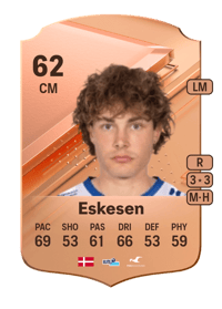 Julius Eskesen Rare 62 OVR