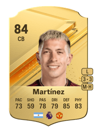 Lisandro Martínez Rare 84 OVR