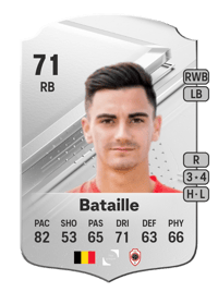 Jelle Bataille Rare 71 OVR