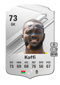 Hervé Koffi Rare 73 OVR