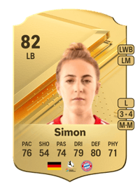 Carolin Simon Rare 82 OVR