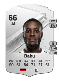 Makana Baku Rare 66 OVR