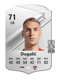 Rade Dugalić Rare 71 OVR
